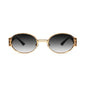 9FIVE St. James Black & 24k Gold - Gradient Sunglasses