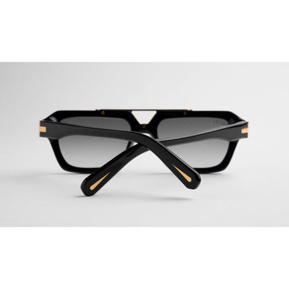 9FIVE Valley Black & 24K Gold - Gradient Sunglasses