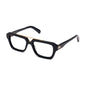 9FIVE Valley Black & 24K Gold Clear Lens Glasses