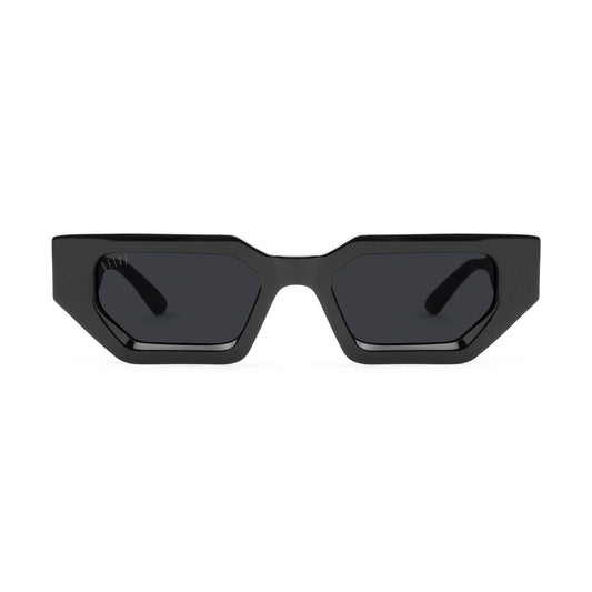 9FIVE Vincent Black & 24K Gold Sunglasses