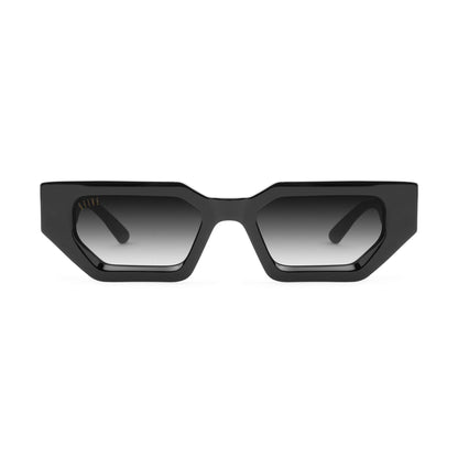9FIVE Vincent Black & 24K Gold - Gradient Sunglasses