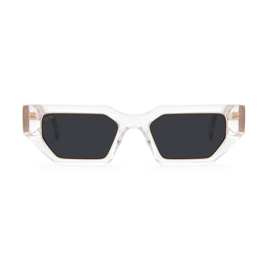 9FIVE Vincent Crystal & 24K Gold Sunglasses