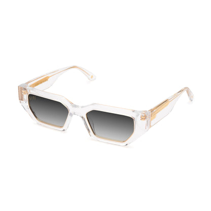 9FIVE Vincent Crystal & 24K Gold - Gradient Sunglasses