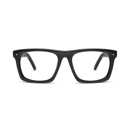9FIVE Watson Matte Blackout Clear Lens Glasses