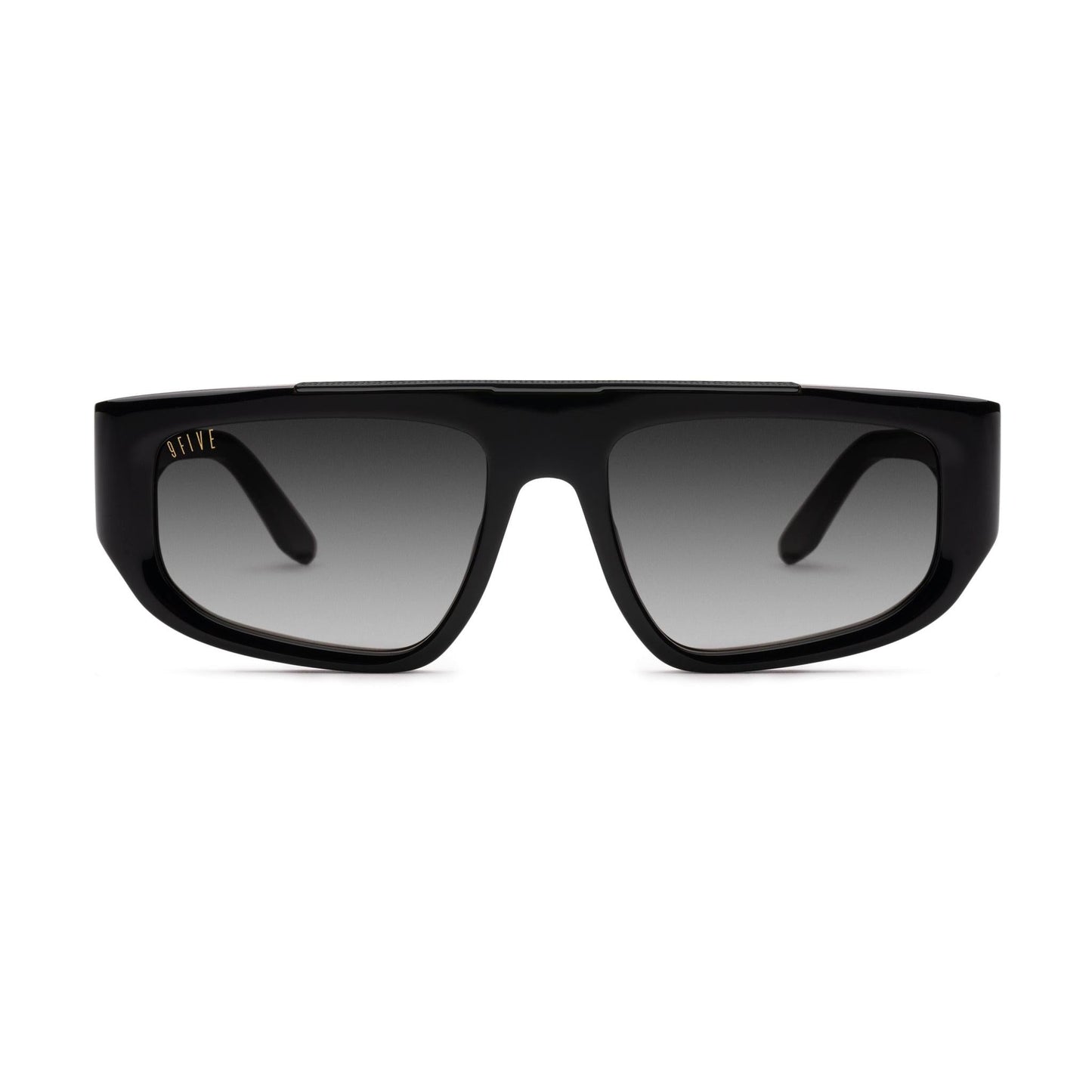 9FIVE X01 Matte Black - Gradient Sunglasses
