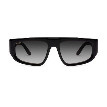 9FIVE X01 Matte Black - Gradient Sunglasses