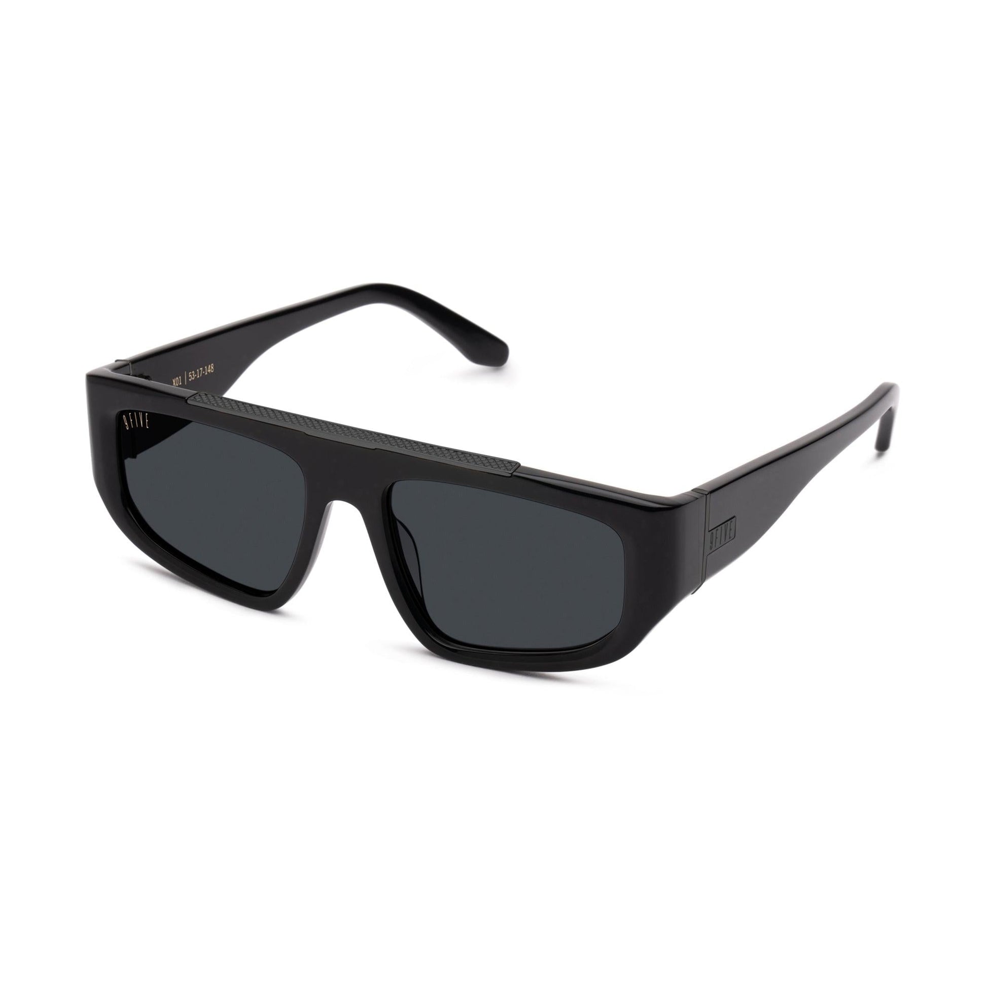 9FIVE X01 Matte Black Sunglasses